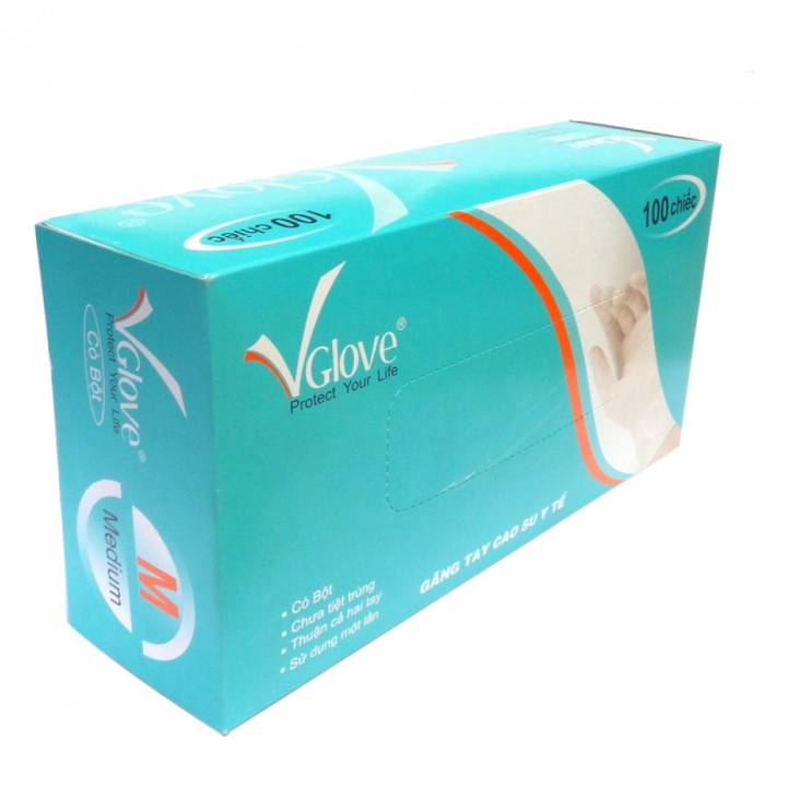  Găng Glove M Hộp 100 chiếc 