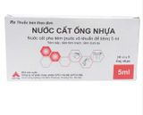  Nước Cất Pha Tiêm 5ml Hộp 100 Ống Nhựa 