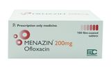  Menazin Ofloxacin 200mg hộp 100 viên 