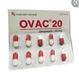  Ovac Omeprazol 20mg hộp 30 viên Cửu Long 