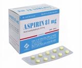  Aspirin 81mg hộp 50 vỉ Vidipha 