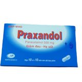  Praxandol 500 Paracetamol hộp 100 viên Minh Hải 