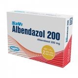  Albendazol 200mg hộp 2 viên Savi 