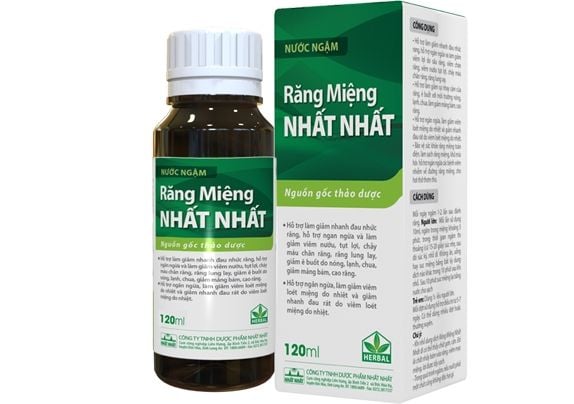  Nước ngậm răng miệng Nhất Nhất 120ml 
