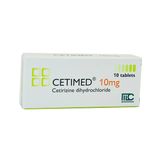  Cetimed 10mg hộp 10 viên 