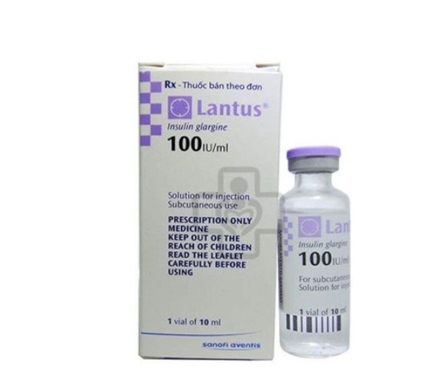  Thuốc tiêm Lantus 100Iu/ml lọ 10ml 