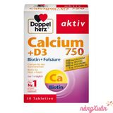  Canxi Calcium D3 750 Doppelherz 30 viên Aktiv 