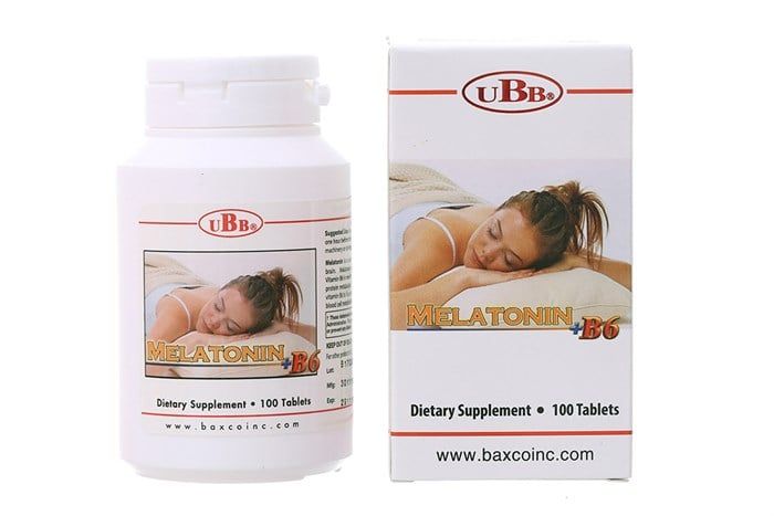  Melatonin lọ 100 viên UBB 