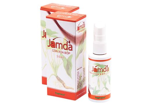  Cồn xoa bóp Jamda chai 50ml Traphaco 