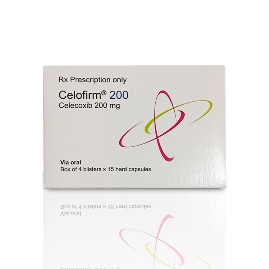  Celofirm Celecoxib 200mg hộp 60 viên Tây Ban Nha 