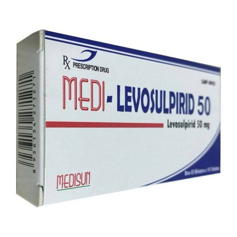 Medi Levosulpirid 50mg hộp 30 viên Medisun 