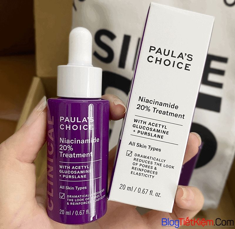  Tinh chất se khít lỗ chân lông Paula's choice chai 20ml 