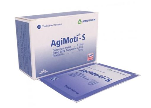  Agimoti-S hộp 10 gói Agimexpam 