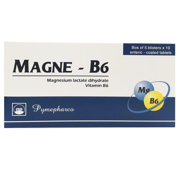  Magne B6 hộp 50 viên Pymepharco 