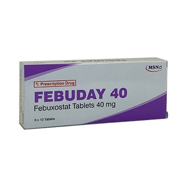  Febuday 40mg hộp 30 viên Ấn Độ 