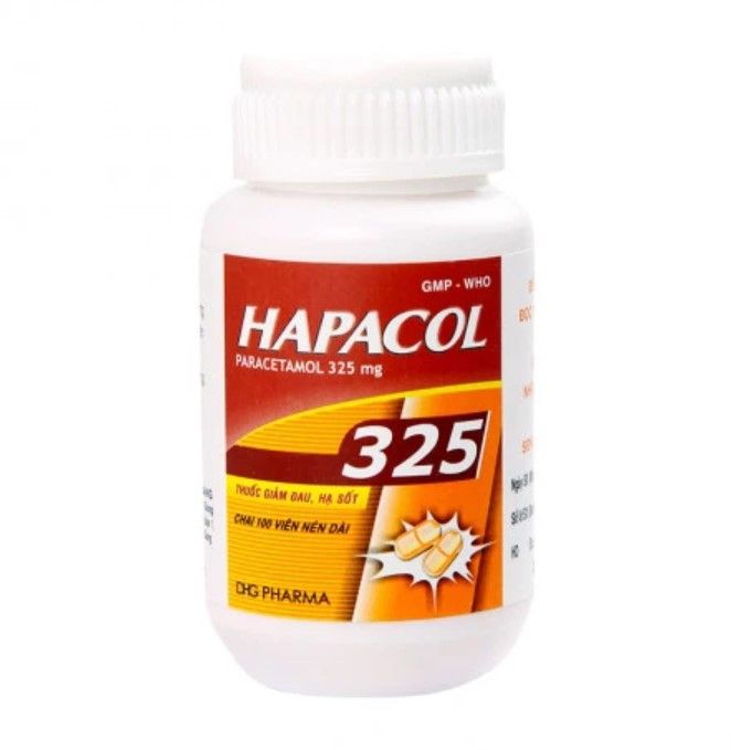  Hapacol 325 lọ 100 viên DHG 