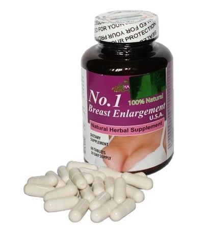  Viên uống nở ngực Breast lọ 60 viên Mỹ 