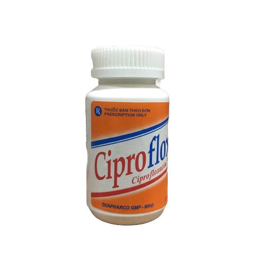  Ciprofloxacin 500mg lọ 100 viên nén Quảng Bình 