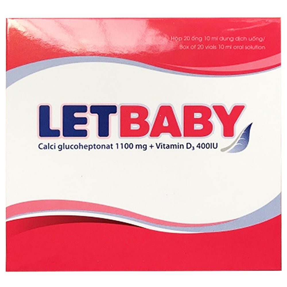  Letbaby hộp 20 ống * 5ml Hà tây 