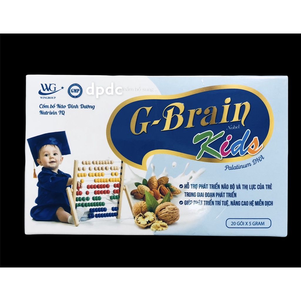  Cốm bổ não G Brain hộp 20 gói*5g 