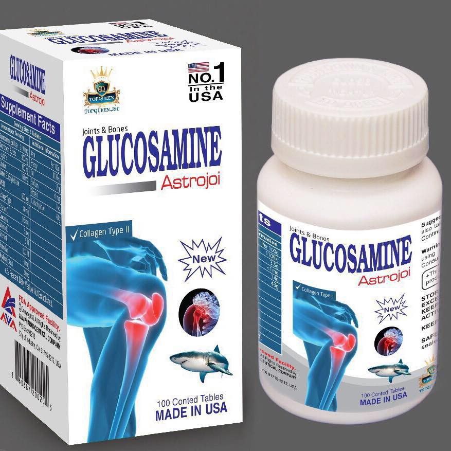  Glucosamine Astrojoi lọ 100 viên USA 