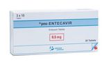  Entercavir 0.5mg PMS hộp 30 viên 