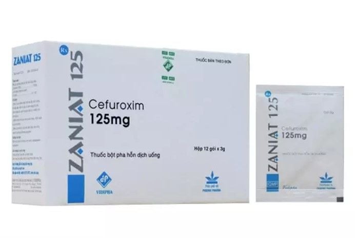  Zaniat 125mg hộp 12 gói VDF 