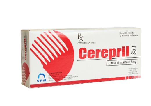  Cerepril 5mg hộp 30 viên SPM 