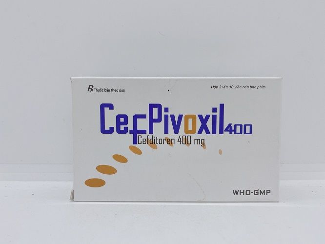  Cefpivoxil 400mg hộp 30 viên Hà Tây 