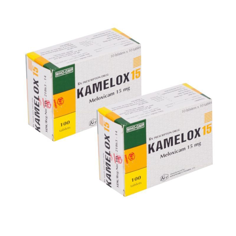  Kamelox Meloxicam 15mg hộp 100 viên Khánh Hòa 