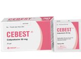  Cebest Cefpodoxim 50mg hộp 20 gói Merap 