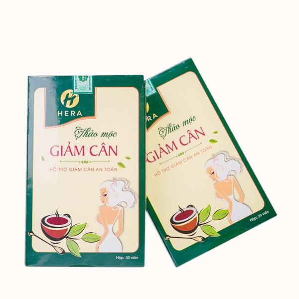  Thảo mộc giảm cân Hera hộp 30 viên 