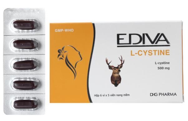  Ediva L cysteine 500mg hộp 30 viên DHG 