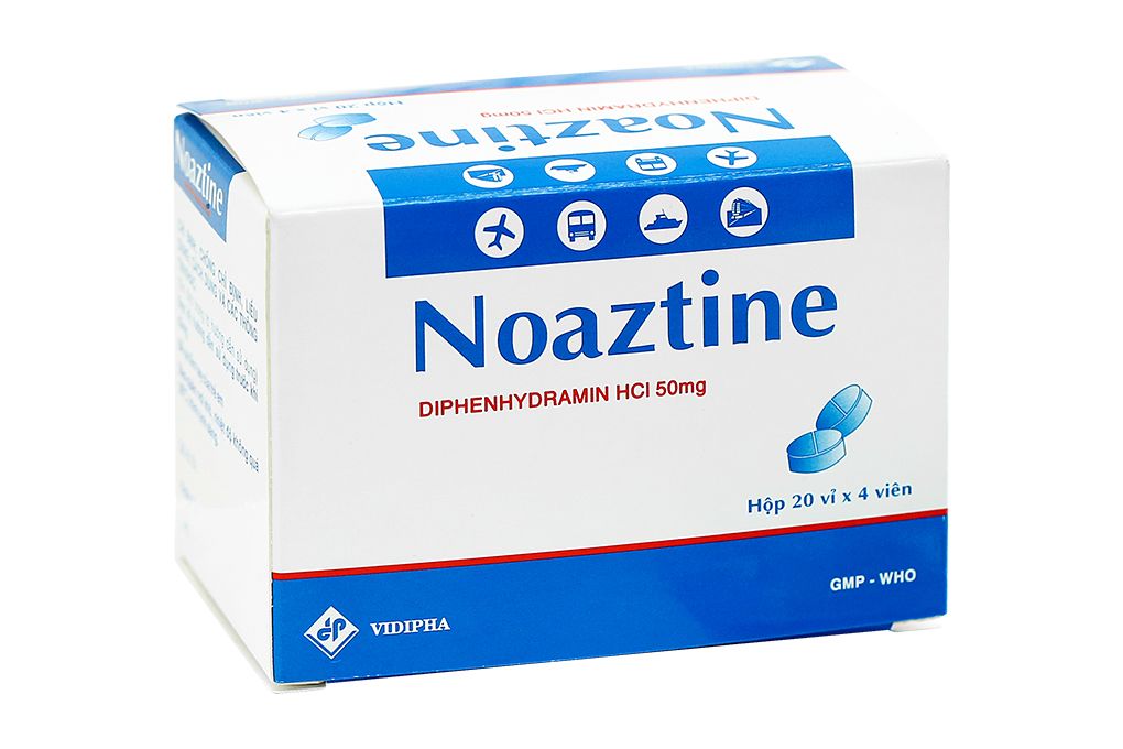  Noaztine 50 Hộp 80 viên Vidipha ( Nau Nội) 