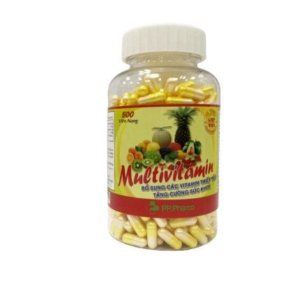  MultiVitamin lọ 500 viên nang Phong Phú 
