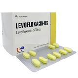  Levofloxacin US 500mg hộp 100 viên 