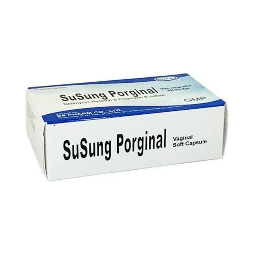  Viên đặt Susung Porginal hộp 12 viên nang 