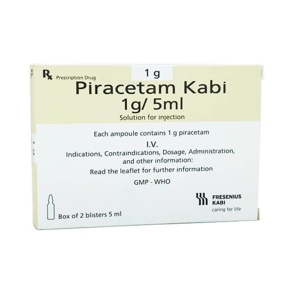  Piracetam kabi tiêm 1g/5ml 