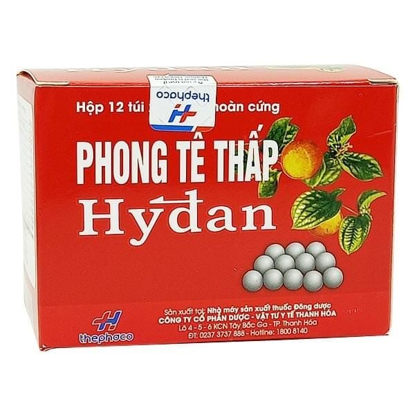  Phong tê thấp Hyđan hộp 12 gói 
