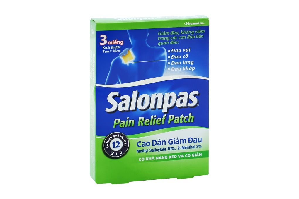  Salonpas hộp 3 miếng 