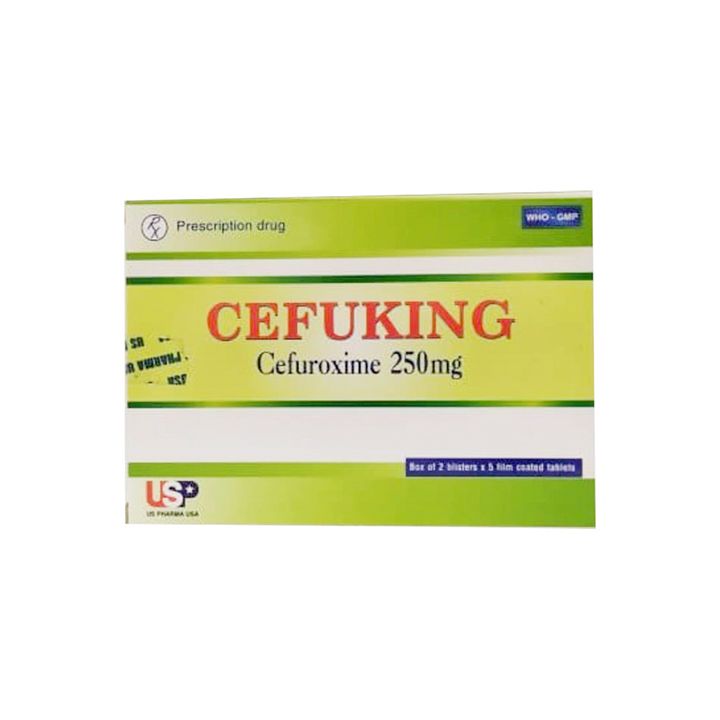  Cefuking 250mg hộp 10 viên USA 