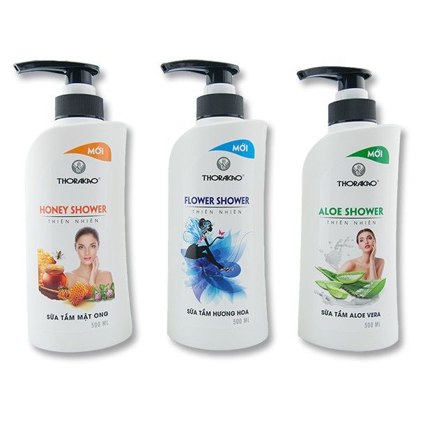  Sữa tắm chai 500ml Thorakao 
