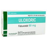  Uloxoric Febuxostat 80mg hộp 30 viên Hera 