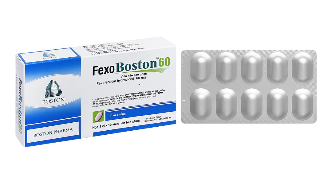  Fexoboston 60 Hộp 3 vỉ  Boston 
