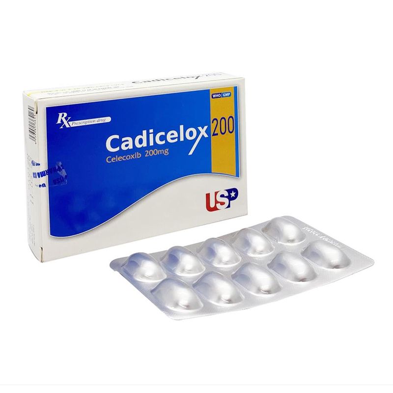  Cadicelox Celecoxib 200 hộp 100 viên US 