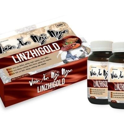  Viên Ăn ngủ ngon Linzhiggold Hộp 2 lọ x 30 viên 