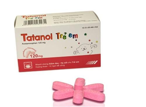  Tatanol 120mg hộp 10 vỉ * 20 viên Pymer 
