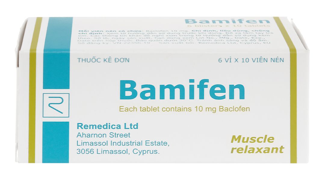  Bamifen 10mg hộp 60 viên 