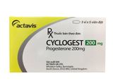  Cyclogest 200 Hộp 15 viên MALTA 