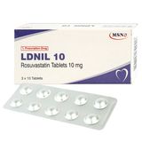  Ldnil 10mg Rosuvastatin hộp 30 viên 